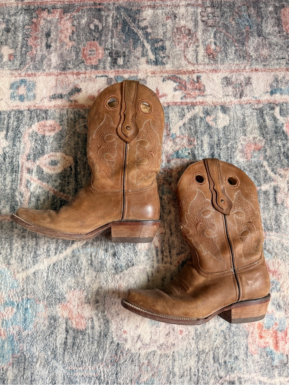 Gran Lider Cowgirl Boots Leather Size 7.5